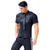 cheap Glossy-Leather Cop Costume for Men - Faux Leather Uniform Shirt for Pride Parade, Fetish Events, Nightclub &amp; Roleplay