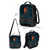 abordables Sacs à dos pour Enfants et Adolescents-Ensemble de sacs à dos 3 pièces pour hommes avec imprimé Grim Reaper - sac d'école durable, sac à lunch et trousse à crayons pour adolescents, retour à l'école et amateurs de style gothique Vincent HIE