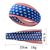 cheap Hair Styling Accessories-American Flag Headbands for Men 4th of July Patriotic Twisted Hair Band Red White Blue Stretchy Athletic Hair Accessories for USA Independence Day Memorial Day