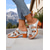 cheap Casual Sandals-Women&#039;s Metallic Slide Sandals – Gold Embossed Pattern, Block Heel, Easy Slip-On Style, Perfect for Countryside Getaways and Outdoor Gatherings