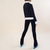 cheap Figure Skating Tights-Figure Skating Fleece Jacket Figure Skating Pants Women's Girls' Ice Skating Jacket Tights Top Black Red Patchwork Thumbhole Spandex Stretchy Training Practice