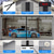 cheap Window Screen &amp; Door Screen-Garage Screen Door Magnetic Garage Door Screen Magnetic Closure Fiberglass Garage Screen Doors for Car Garage Pull Down for Patio, Porch, Window to Keep Bugs Out
