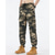 abordables Pantalones cargo-Hombre Pantalones cargo Pantalones Pantalones de camuflaje Correa Cintura elástica Multi bolsillo camuflaje Listo para vestir Exterior Diario Acampada y Senderismo Moda Clásico Negro Verde Ejército