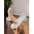 abordables Block Heels-Escarpins à talons compensés en cuir verni pour femmes avec boucle dorée – Escarpins rétro à bout carré pour le bureau, les réunions d&#039;affaires et les événements formels