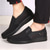 preiswerte Slipper Schuhe-Braune Slip-On Mesh-Sneaker für Herren – bequeme, atmungsaktive Freizeitschuhe mit elastischer Passform für den Alltag