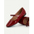cheap 1950s-Women&#039;s 1950s Red Patent Leather Mary Jane Flats – Classic Retro Ballet Style with Bow Strap, Perfect for Vintage Fashion &amp; Everyday Wear