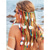 cheap Hair Styling Accessories-Boho Sunflower Headband Rainbow Braided Hairbands Floral Hippie Headpiece Floral Colorful Hair Accessories for Women