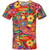 cheap Tops-Hippie Cosplay Costume T-shirt Rainbow Graphic For Men&#039;s Adults&#039; Halloween Carnival 3D Print Street Festival