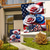 baratos Bandeiras de Jardim, Banner-Bandeira de Jardim do 4 de Julho Dia da Independência 12 x 18 Polegadas Bandeiras de Quintal Small Garden Flags para Exterior Bandeiras ao Ar Livre para o Dia da Memória Bandeiras de Jardim para