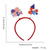 cheap Hair Styling Accessories-Patriotic Head Boppers Headband -Fourth 4th of July Party Accessories Favors Decorations