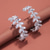cheap Earrings-Women&#039;s Stud Earrings Geometrical Leaf Precious Elegant Fashion Imitation Diamond Earrings Jewelry Silver For Wedding Party Valentine&#039;s Day Gift 1 Pair