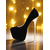 cheap Nightlife Party-Women&#039;s Red Suede Platform Heels with Metallic Stiletto and Waterproof Platform for Nightlife Parties