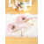 cheap Formal-Women&#039;s Pink Fuzzy Open Toe Wedding Mules with Satin Finish and Kitten Heels, Fluffy Bridal Slippers for Bride Getting Ready, Bachelorette Party or Indoor Reception