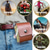abordables Jusqu'à 30 $-Sac de cueillette en toile et cuir pour l'extérieur, sac de cueillette dans la jungle, sac de rangement pour camping, sac banane pour cueillette de fruits