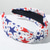 cheap Hair Styling Accessories-4th of July Headband for Women Red Blue Star Hair Accessories Independence Day Hairband Patriotic Head Band White Hair Hoops