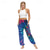 cheap Bottoms-Retro Vintage Boho 1970s Harem pants Yoga Pants Hippie Tie Dye Smocked Waist Rainbow Women&#039;s Halloween Carnival Pride Parade Pride Month Festival Adults&#039; Pants