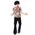 cheap Tops-Hippie Cosplay Costume T-shirt Rainbow Graphic For Men&#039;s Adults&#039; Halloween Carnival 3D Print Street Festival