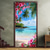 cheap Door Covers-Ocean Beach Sunshine Door Decorations Door Covers Door Tapestry Door Curtain Decoration Backdrop Indoor/Outdoor Door Banner for Front Door Farmhouse