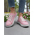 preiswerte Damen-Sneaker-Grüne Slip-On-Sneaker aus Canvas für Damen mit Schnürung – bequeme Sneaker ohne Fersenriemen, ideal zum Spazierengehen, Einkaufen, für den Schulweg und entspannte Sommertage
