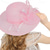cheap Party Hats-Women&#039;s Kentucky Derby Church Dress Hat Wide-Brim-Lace Hat Fascinator Tea Party Cap Wedding Hat