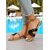 cheap Vacation Sandals-Women&#039;s Gold Flat Sandals with Rhinestone Straps – Elegant Slip-On Summer Shoes for Poolside, Resort, and Vacation Wear