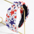 cheap Hair Styling Accessories-4th of July Headband for Women Red Blue Star Hair Accessories Independence Day Hairband Patriotic Head Band White Hair Hoops