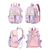 cheap Kids &amp; Teen Backpacks-Girls&#039; Waterproof School Backpack with Reflective Strips and Bunny Design – Lightweight Large Capacity Bookbag for Elementary Students, Daily Use and Travel