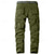 cheap Cargo Pants-Men&#039;s Cargo Pants Cargo Trousers Work Pants Hiking Pants Multi Pocket Straight Leg Plain Moisture Wicking Wearable Full Length Outdoor Daily Camping &amp; Hiking Fashion Streetwear Black Army Green