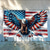 abordables Drapeau de jardin-Drapeau patriotique extérieur/indoor avec œillets pour le 4 juillet décorations de jardin de maison américaine bannière de vacances