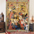cheap Medieval Tapestry-Medieval Tapestry Middle Age Tapestry Religious Art Large Tapestry Mural Decor Photograph Backdrop Home Bedroom Living Room Decoration The Crucifixion by Master of the Middle Rhine