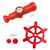 cheap Outdoor Activity-Children&#039;s toy set combination round steering wheel plastic telescope sounding horn bell toy accessories