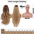 cheap Synthetic Trendy Wigs-24 Long Wig for WomenLight Blonde with Dark Root Female Synthetic Long Hair with FringeSuitable for Daily/Cosplay/Partywith Wig Cap