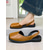 cheap Women&#039;s Flats-Women&#039;s Zebra Print Square Toe Flats with Ruched Back - Trendy Animal Pattern Date Shoes for Stylish Women