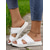 cheap Comfort Sandals-Women&#039;s Flyknit Sport Sandals – Lightweight Grey Mesh Slide Sandals, Flexible Sole, Perfect for Gardening and Daily Walks