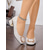 abordables Block Heels-Escarpins à talons compensés en cuir verni pour femmes avec boucle dorée – Escarpins rétro à bout carré pour le bureau, les réunions d&#039;affaires et les événements formels
