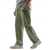 cheap Classic-Men&#039;s Linen Pants Trousers Summer Pants Beach Pants Pocket Drawstring Elastic Waist Coconut Tree Comfort Breathable Vacation Daily Holiday Hawaiian Boho Black White
