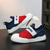 billiga Sportskor för barn-Pojkar Sneakers Dagligen Sport och utomhus Ledigt Skolskor Nät PU Elastisk tyg Stötdämpning Mateial som andas Halk Stora barn (7 år +) Lilla barn (4-7år) Skola Ledigt Dagligen Utomhusträning Camping