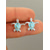 economico Accessori per le vacanze-Orecchini a tartaruga da donna: eleganti orecchini placcati in argento con intarsio turchese, perfetti per la spiaggia e la moda estiva, accessori casual e per le vacanze.