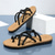 abordables Sandalias de Vacaciones-Sandalias con tiras en blanco y negro para hombre, ligeras y elegantes con ajuste flexible, perfectas para uso diario, aventuras casuales al aire libre y uso en vacaciones.