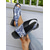 cheap Casual Sandals-Women&#039;s Blue Abstract Denim Print Peep-Toe Sandals – Artistic Slingback Sandals for Summer Vacations, Resort &amp; Casual Outfits