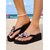 preiswerte Urlaubsandalen-Glitzernde Schmetterlings-Plateau-Flip-Flops für Damen – farbenfrohe Strandsandalen für Sommer, Urlaub und Spaß am Pool