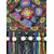baratos Malas a tira-colo-Bolsa transversal feminina com franjas bordadas e coloridas no estilo boho – bolsa de ombro de lona étnica tribal com borlas e contas de madeira para festivais, viagens e passeios casuais