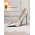 cheap Cocktail-Women&#039;s Nude Suede Pointed Toe Pumps with Mesh Detailing, High Heel Stiletto Shoes for Cocktail Parties and Formal Occasions