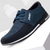 ieftine Adidași casual-Pantofi sport bărbătești din plasă bleumarin cu partea superioară respirabilă - încălțăminte ușoară și flexibilă pentru alergare, sală și stil de viață activ