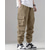 cheap Cargo Pants-Men&#039;s Cargo Pants Trousers Drawstring Elastic Waist Multi Pocket Plain Wearable Outdoor Daily Camping &amp; Hiking Fashion Classic Black Khaki