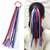 cheap Hair Styling Accessories-4th of July American Flag Hair Ties Bands,Patriotic Hair Accessories,Memorial Day Independence Day Decorations,2Pcs