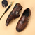 abordables Chaussures Décontractées Slip-On-Chaussures à enfiler pour hommes à motif crocodile marron avec sangle velcro - élégantes, confortables, idéales pour les tenues décontractées et les aventures en plein air