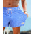 cheap Men&#039;s Swim Shorts-Men&#039;s Swim Shorts Board Shorts Swim Trunks Coconut Tree Stripes Quick dry Breathable Drawstring Elastic Waist With Compression Liner Vacation Beach Hawaiian Casual Blue Green
