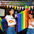 economico Tutto Arcobaleno-Arcobaleno LGBTQ Guanti Manicotti Maniche Frange Per uomo Per donna Adulti Discoteca Parata dell&#039;Orgoglio Mese dell&#039;orgoglio Halloween Carnevale Costume di Carnevale facile