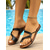 cheap Slide Sandals-Women's Minimalist Black Flat Sandals with Cross-Strap Design – Casual Beach Walking Shoes for Summer Vacation and Daily Wear